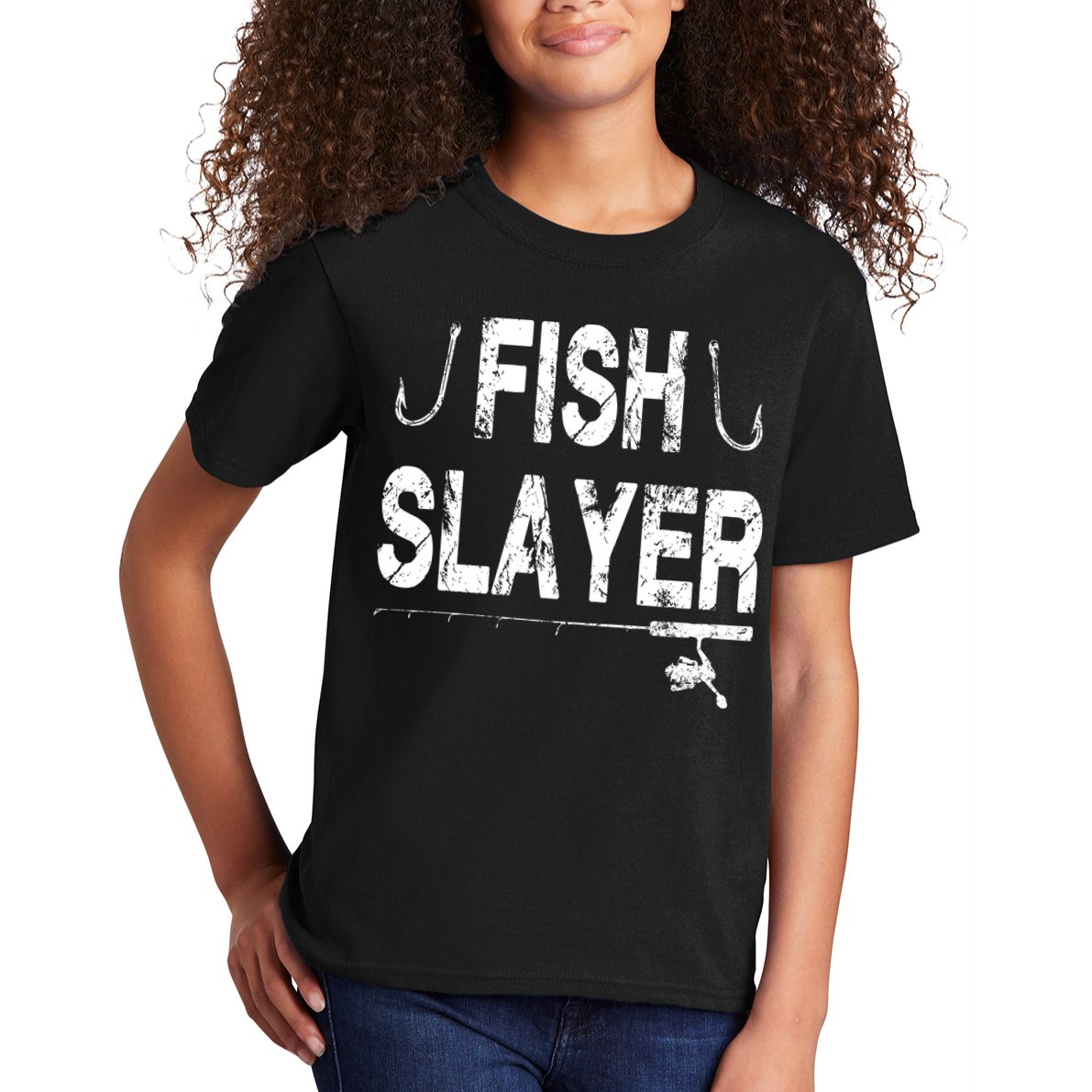 Fish Slayer Kids T-Shirt