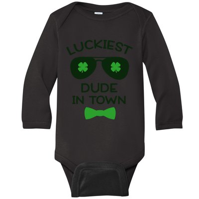 Funny St Baby Long Sleeve Bodysuit