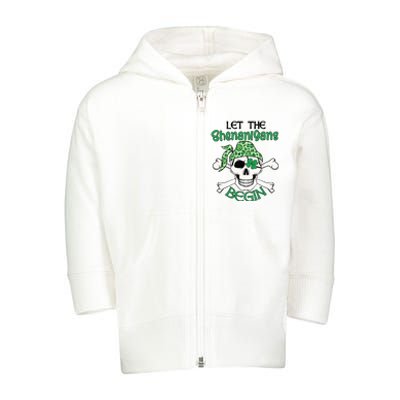 Funny St Toddler Zip Fleece Hoodie