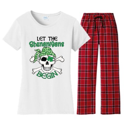 Funny St Women's Flannel Pajama Set