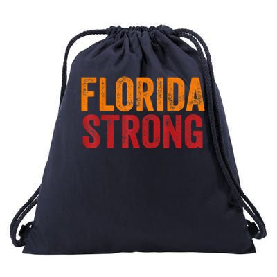 Florida Strong Drawstring Bag