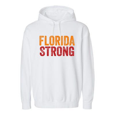 Florida Strong Garment-Dyed Fleece Hoodie