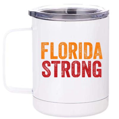 Florida Strong 12 oz Stainless Steel Tumbler Cup