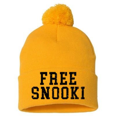 Free Snooki Pom Pom 12in Knit Beanie