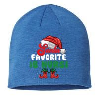 Funny Santas Favorite Ob Nurse Christmas Gift Sustainable Beanie