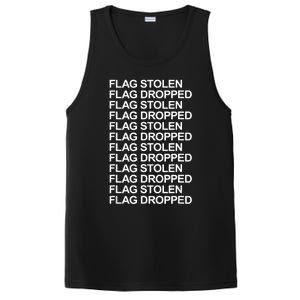 Flag Stolen Flag Dropped Funny Saying Quote PosiCharge Competitor Tank