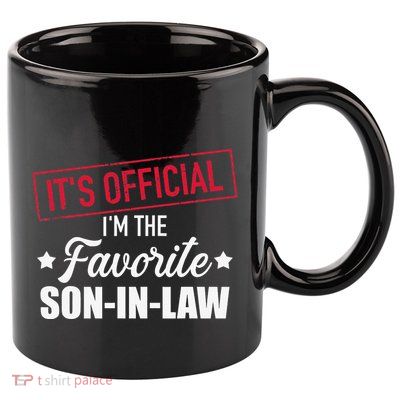 Favorite soninlaw from motherinlaw or fatherinlaw 11oz C Handle Ceramic Mug