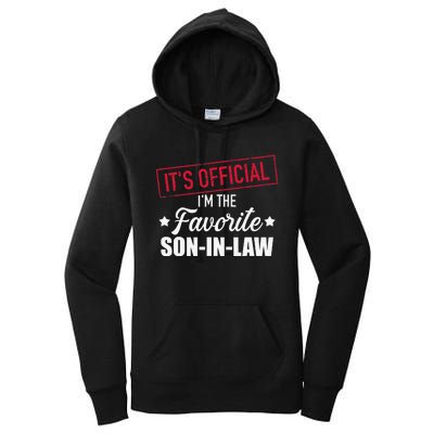 Favorite soninlaw from motherinlaw or fatherinlaw Women's Pullover Hoodie