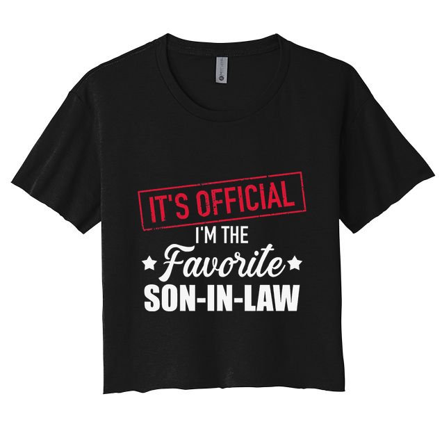 Favorite soninlaw from motherinlaw or fatherinlaw Crop Top