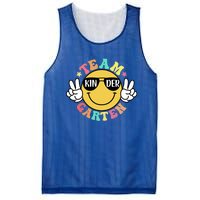 Funny Smile Face Back To School Team Kindergarten Teacher Great Gift Mesh Reversible Basketball Jersey Tank