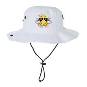 Funny Smile Face Back To School Team Kindergarten Teacher Great Gift Legacy Cool Fit Booney Bucket Hat