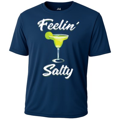 Feelin' Salty Funny Cinco De Mayo Margarita Performance Shirt