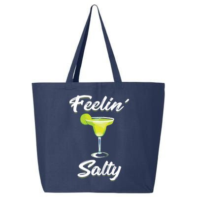 Feelin' Salty Funny Cinco De Mayo Margarita 25L Jumbo Tote