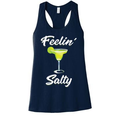 Feelin' Salty Funny Cinco De Mayo Margarita Womens Tank Top