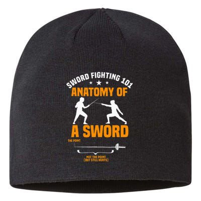 Fencing Sword Fighting Combat Sport Fence Foil Epee Sabre Sustainable Beanie