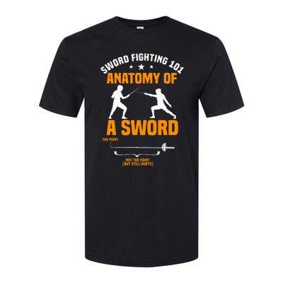 Fencing Sword Fighting Combat Sport Fence Foil Epee Sabre Softstyle® CVC T-Shirt