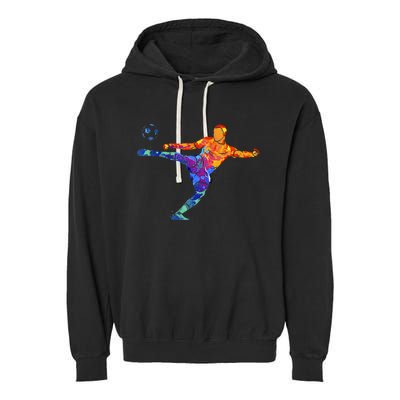 Funny Sport Garment-Dyed Fleece Hoodie