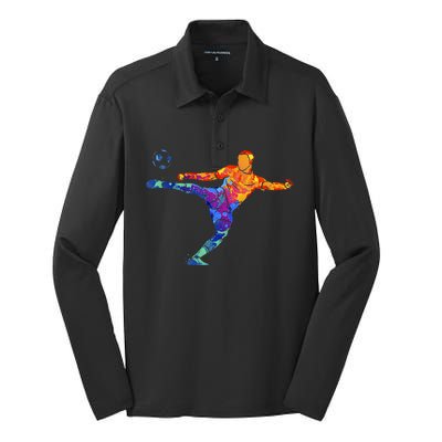 Funny Sport Silk Touch Performance Long Sleeve Polo