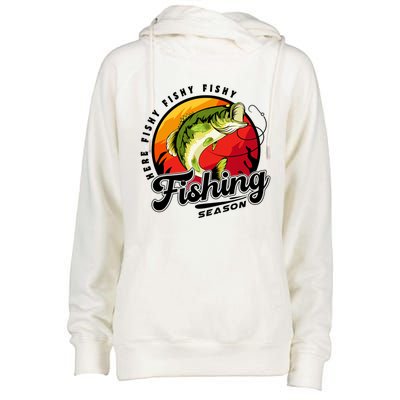 Fishing Season Fisherman Fishing Lovers Gifts Womens Funnel Neck Pullover Hood