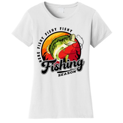 Fishing Season Fisherman Fishing Lovers Gifts Women's T-Shirt