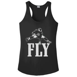 Fly Saquon Fly E.A.G.L.E.S Barkley The Reverse Hurdle 2024 Ladies PosiCharge Competitor Racerback Tank