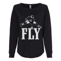 Fly Saquon Fly E.A.G.L.E.S Barkley The Reverse Hurdle 2024 Womens California Wash Sweatshirt