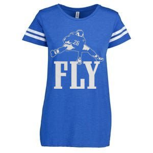 Fly Saquon Fly E.A.G.L.E.S Barkley The Reverse Hurdle 2024 Enza Ladies Jersey Football T-Shirt