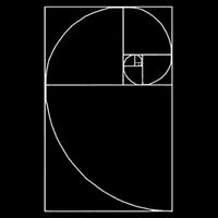 Fibonacci Spiral Fibonacci Golden Ratio Drawstring Bag