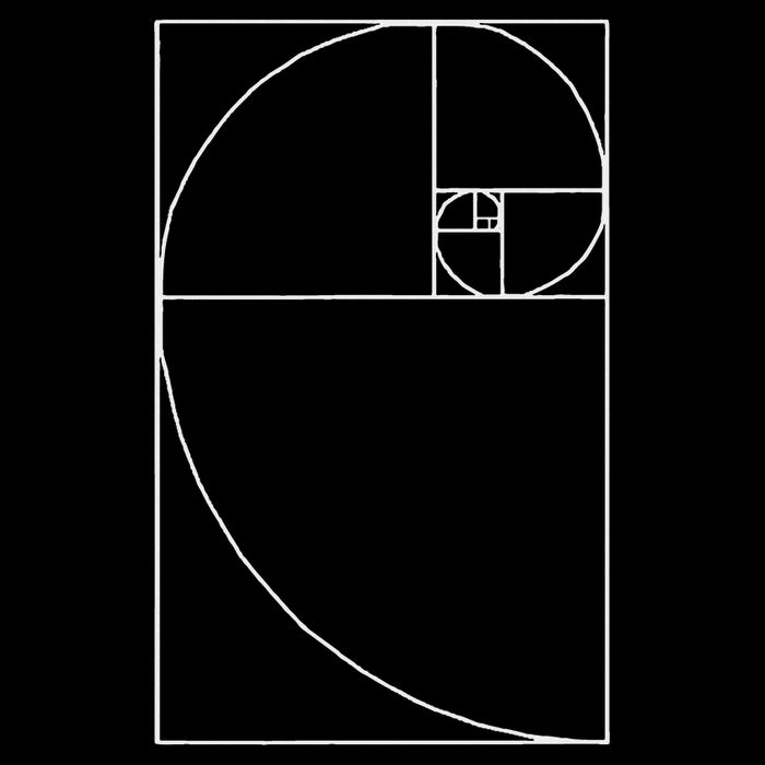 Fibonacci Spiral Fibonacci Golden Ratio Mousepad