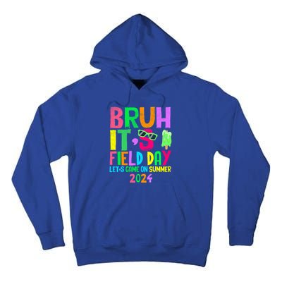 Funny School Field Day Gaming Teacher Field Day 2024 Gift Tall Hoodie