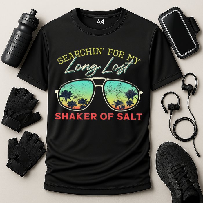 Funny Searching For My Long Lost Shaker Of Salt Shaker Cooling Performance Crew T-Shirt