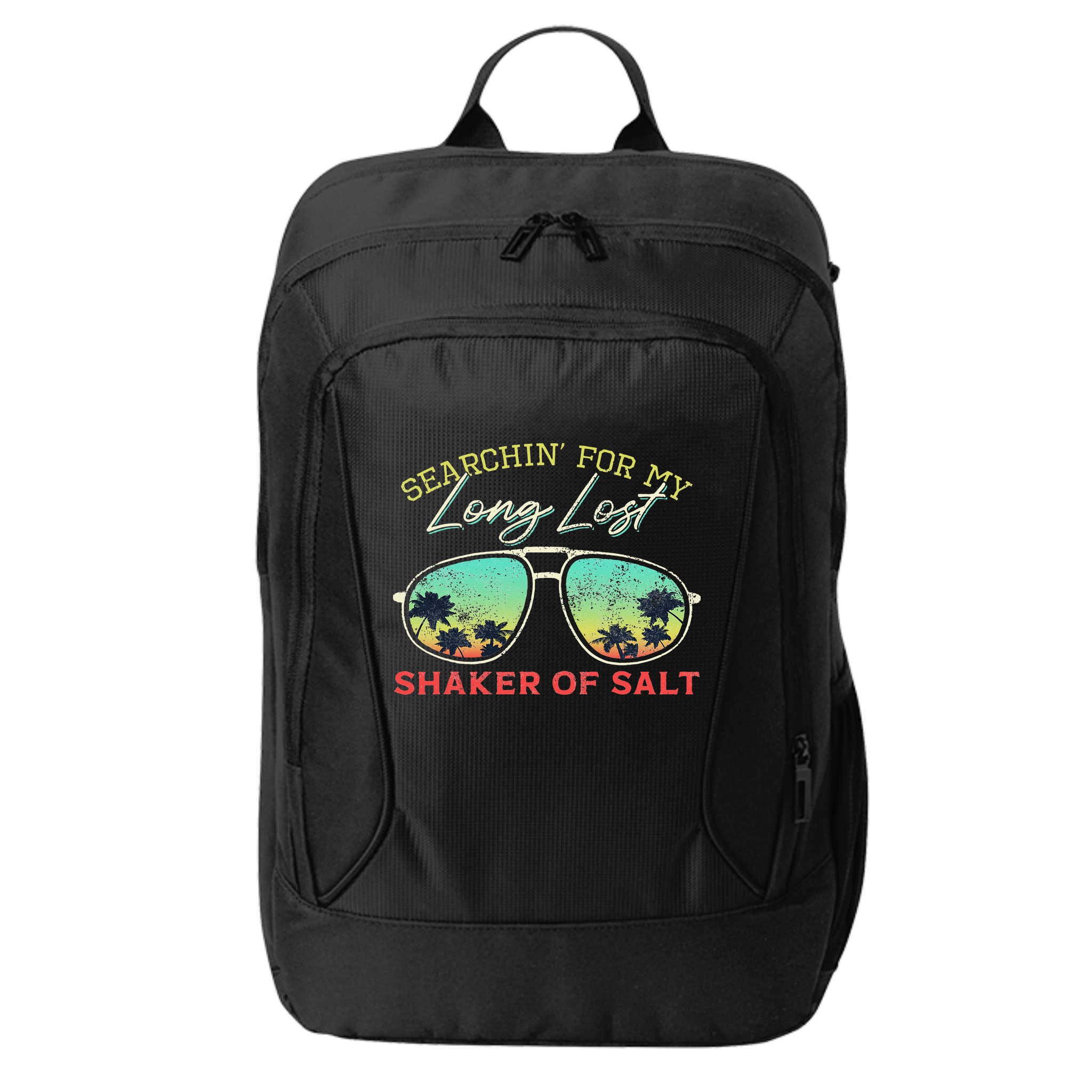Funny Searching For My Long Lost Shaker Of Salt Shaker City Backpack