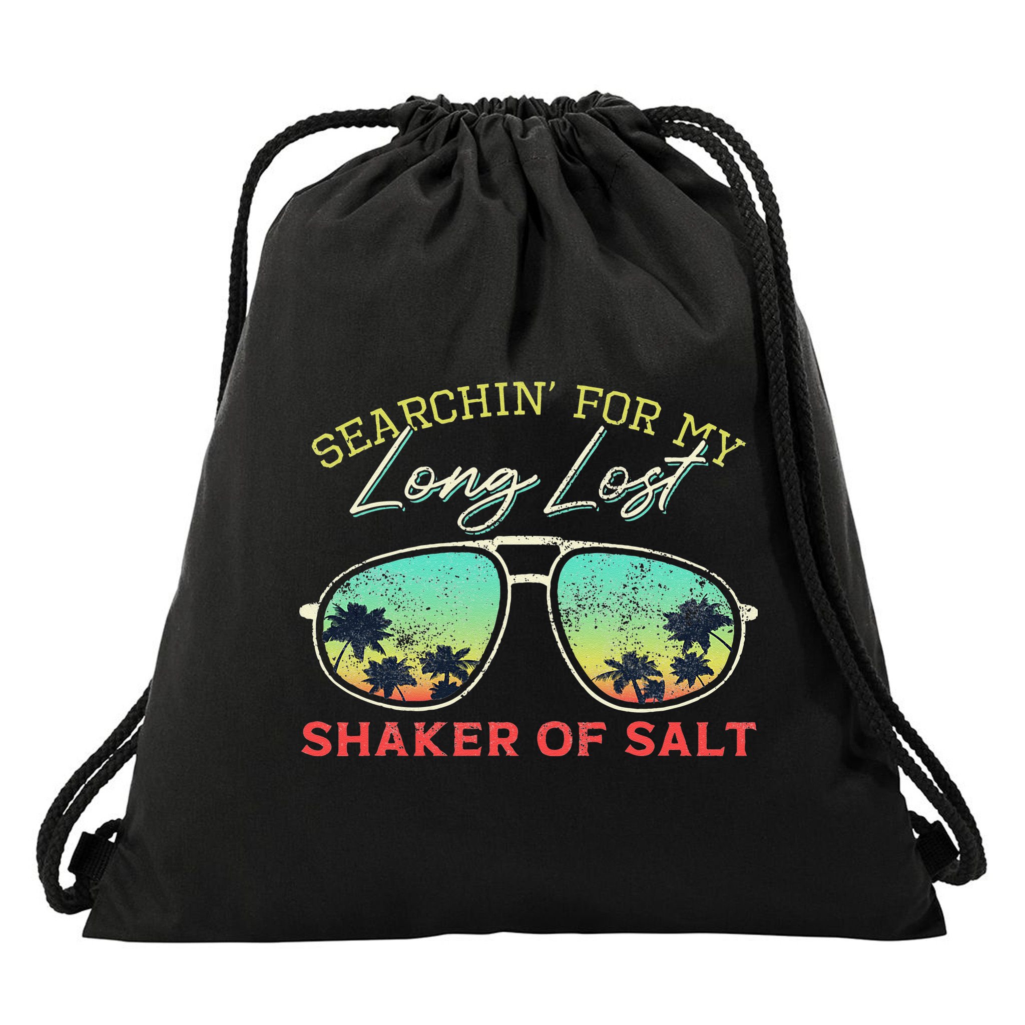 Funny Searching For My Long Lost Shaker Of Salt Shaker Drawstring Bag