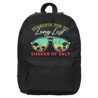Funny Searching For My Long Lost Shaker Of Salt Shaker 16 in Basic Backpack