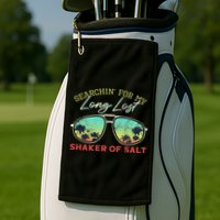 Funny Searching For My Long Lost Shaker Of Salt Shaker Golf Towel