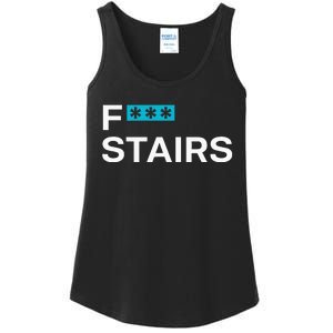 Fck Stair Fuck Stair Funny Saying Ladies Essential Tank