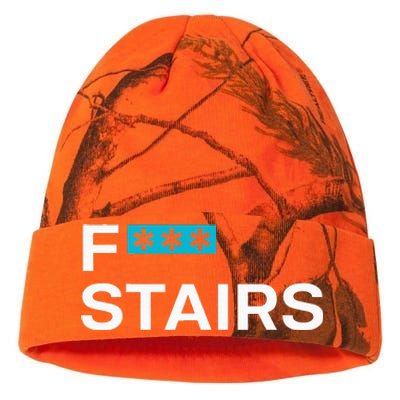 Fck Stair Fuck Stair Funny Saying Kati Licensed 12" Camo Beanie