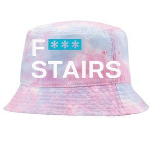 Fck Stair Fuck Stair Funny Saying Tie-Dyed Bucket Hat