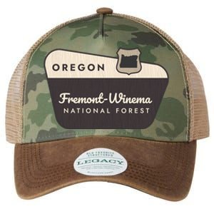 Fremontwinema State Forest Oregon Welcome Sign Vacation Gift Legacy Tie Dye Trucker Hat