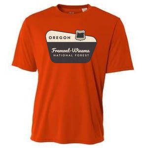 Fremontwinema State Forest Oregon Welcome Sign Vacation Gift Cooling Performance Crew T-Shirt