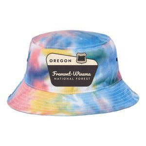 Fremontwinema State Forest Oregon Welcome Sign Vacation Gift Tie Dye Newport Bucket Hat