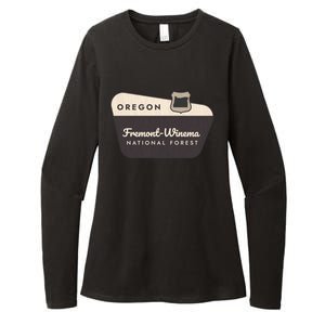 Fremontwinema State Forest Oregon Welcome Sign Vacation Gift Womens CVC Long Sleeve Shirt