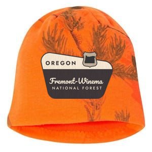 Fremontwinema State Forest Oregon Welcome Sign Vacation Gift Kati - Camo Knit Beanie