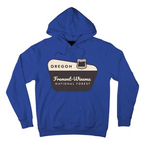 Fremontwinema State Forest Oregon Welcome Sign Vacation Gift Hoodie