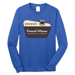 Fremontwinema State Forest Oregon Welcome Sign Vacation Gift Long Sleeve Shirt