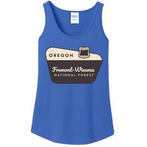 Fremontwinema State Forest Oregon Welcome Sign Vacation Gift Ladies Essential Tank