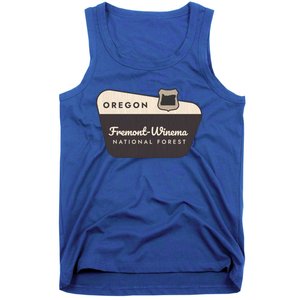 Fremontwinema State Forest Oregon Welcome Sign Vacation Gift Tank Top