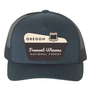 Fremontwinema State Forest Oregon Welcome Sign Vacation Gift Yupoong Adult 5-Panel Trucker Hat