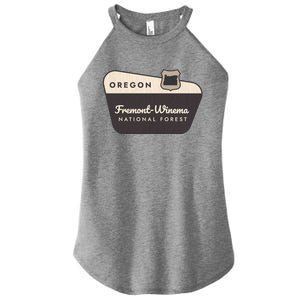 Fremontwinema State Forest Oregon Welcome Sign Vacation Gift Women's Perfect Tri Rocker Tank