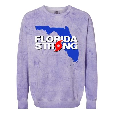 Florida Strong Colorblast Crewneck Sweatshirt